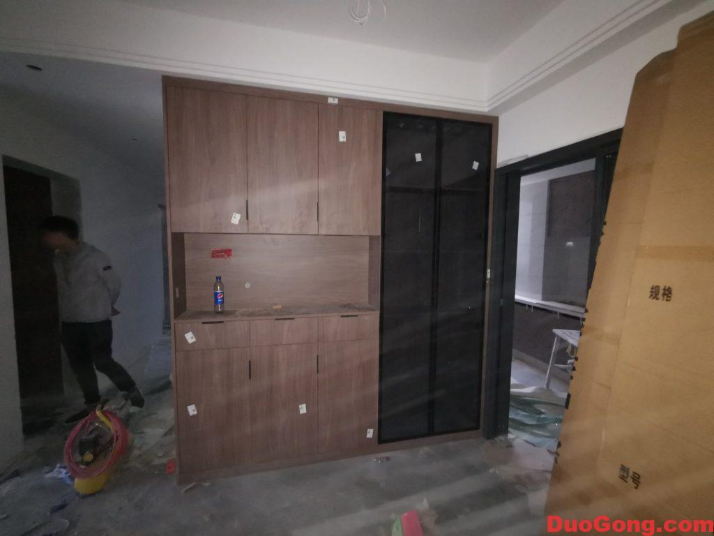 图片[2]-融汇半岛拾光公馆定制家具安装完成现场-多工网